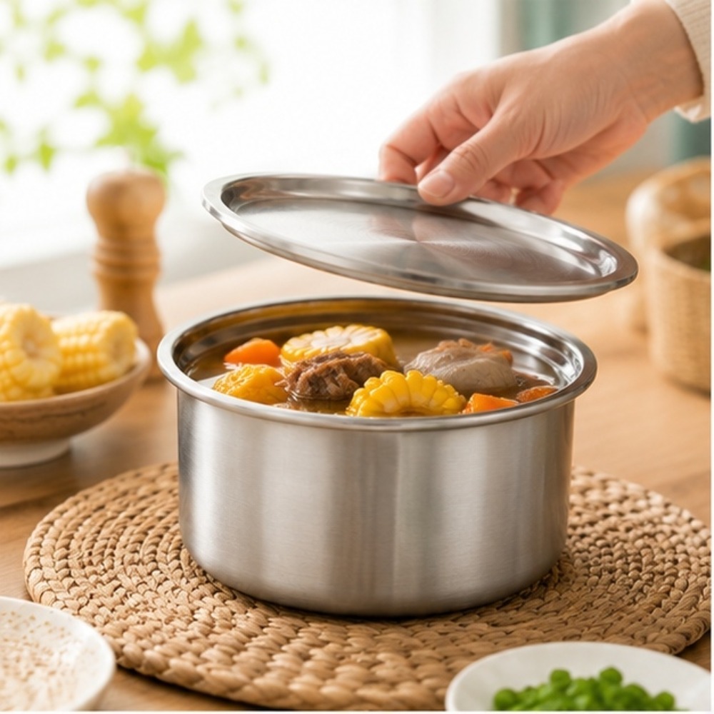 Meal Prep Container - 304 Stainless Steel Ramekin with Lid