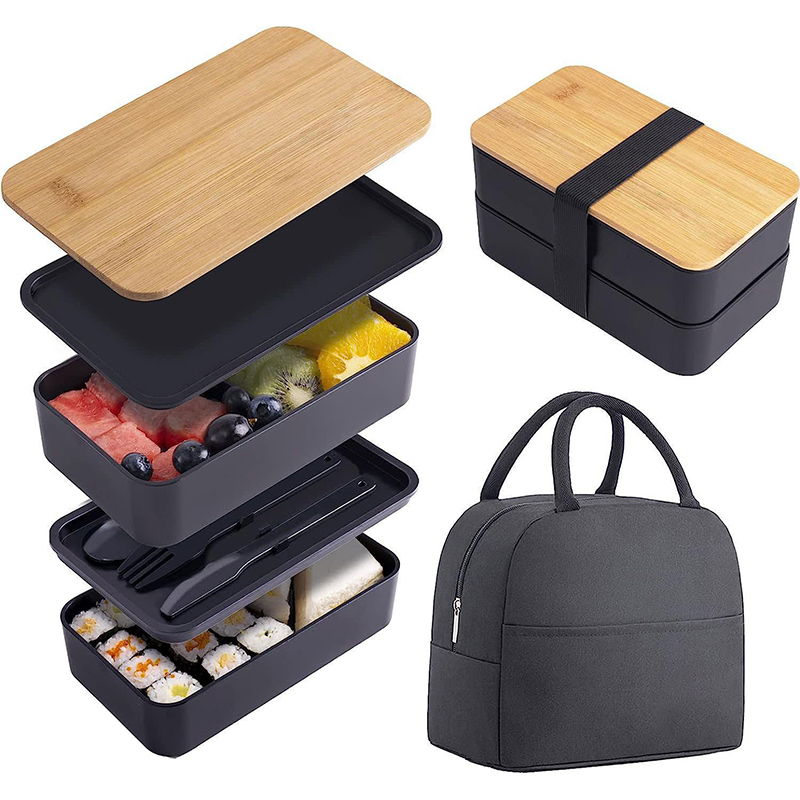 Stackable Bento Box with Utens - Meal Prep Rezepte 评论和价格