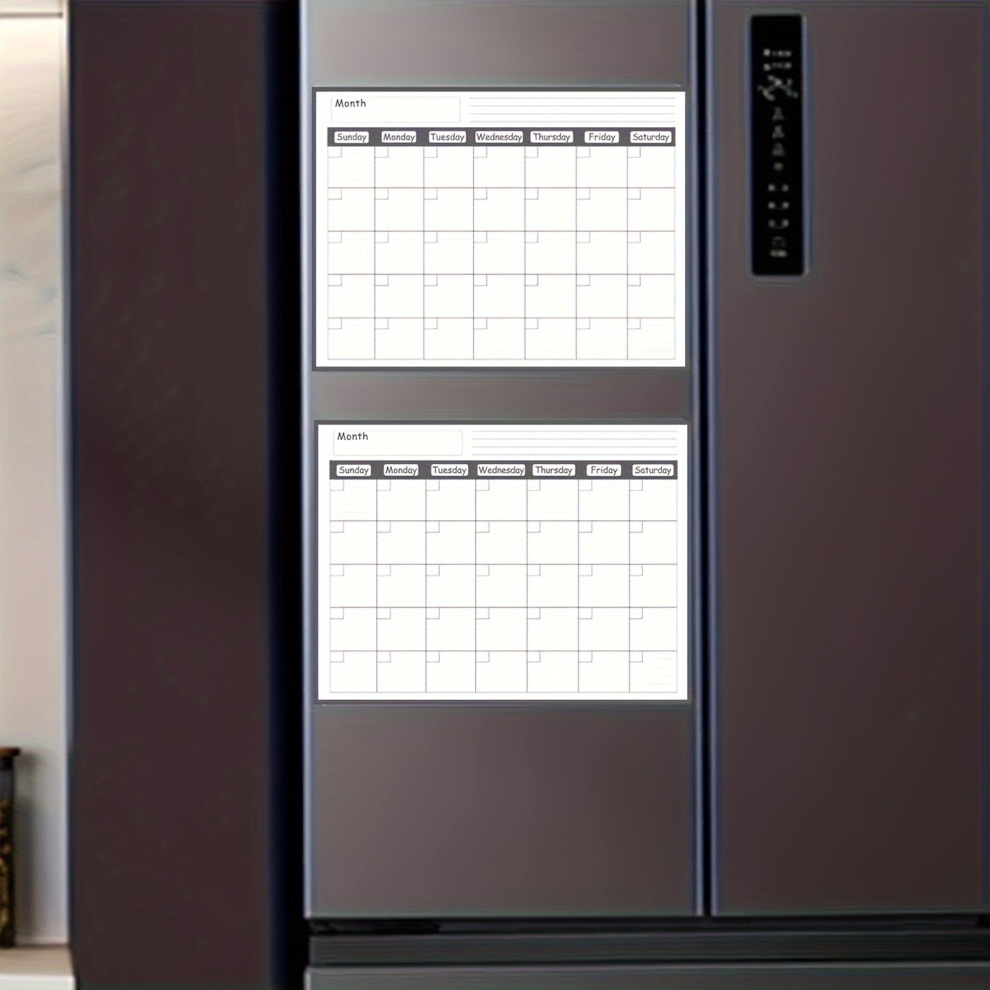 Magnetic refrigerator calendar - Meal Plan Notepad 评论和价格