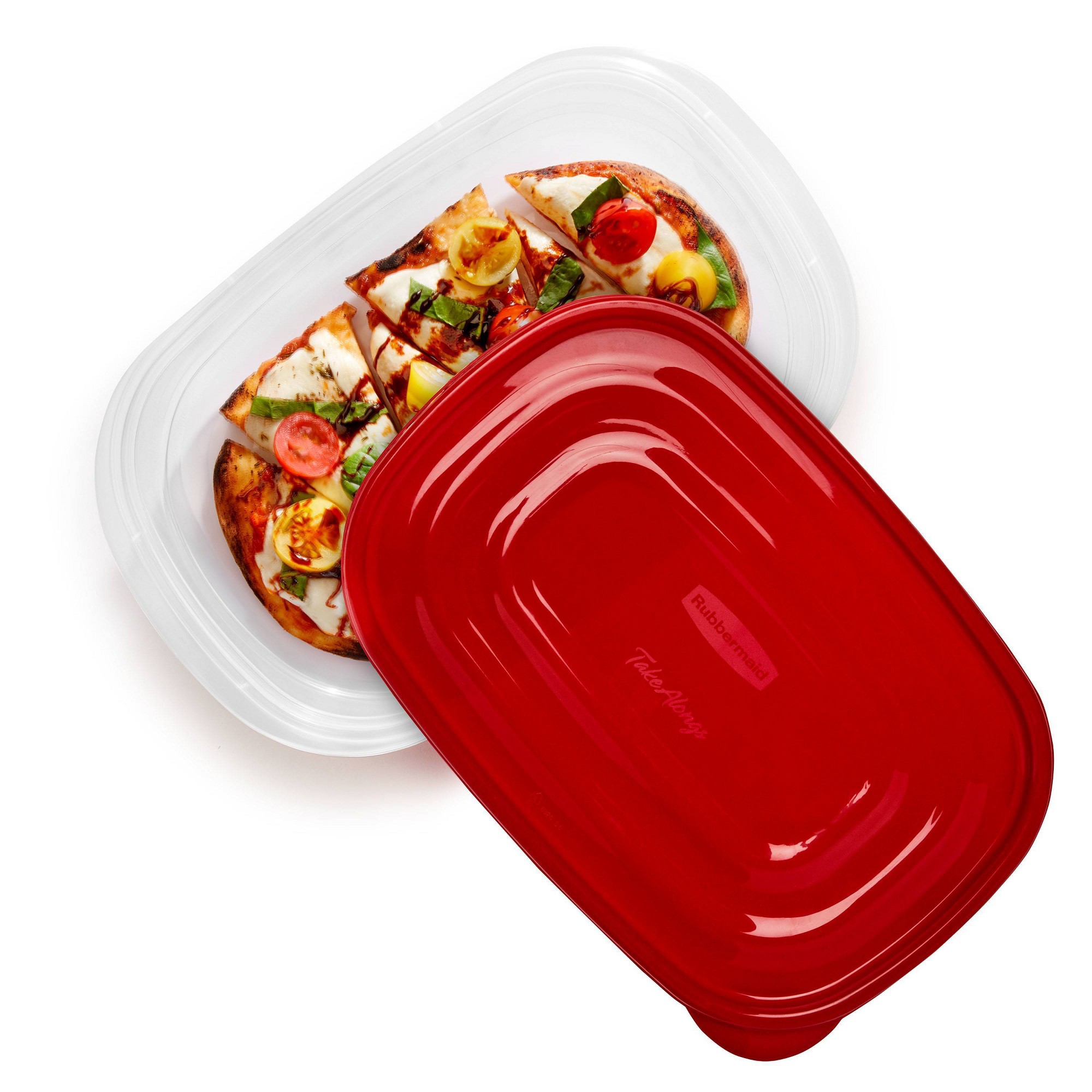 3pcs Red Rectangle Food Storag - Meal Prep Container 评论和价格
