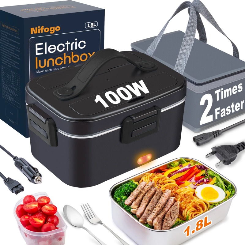 Electric Heated Lunch Box 110V - Meal Prep Microwave 评论和价格