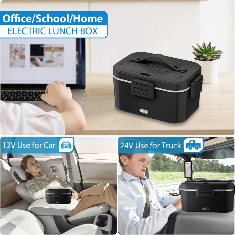 Electric Heated Lunch Box 110V - Meal Prep Microwave 评论和价格