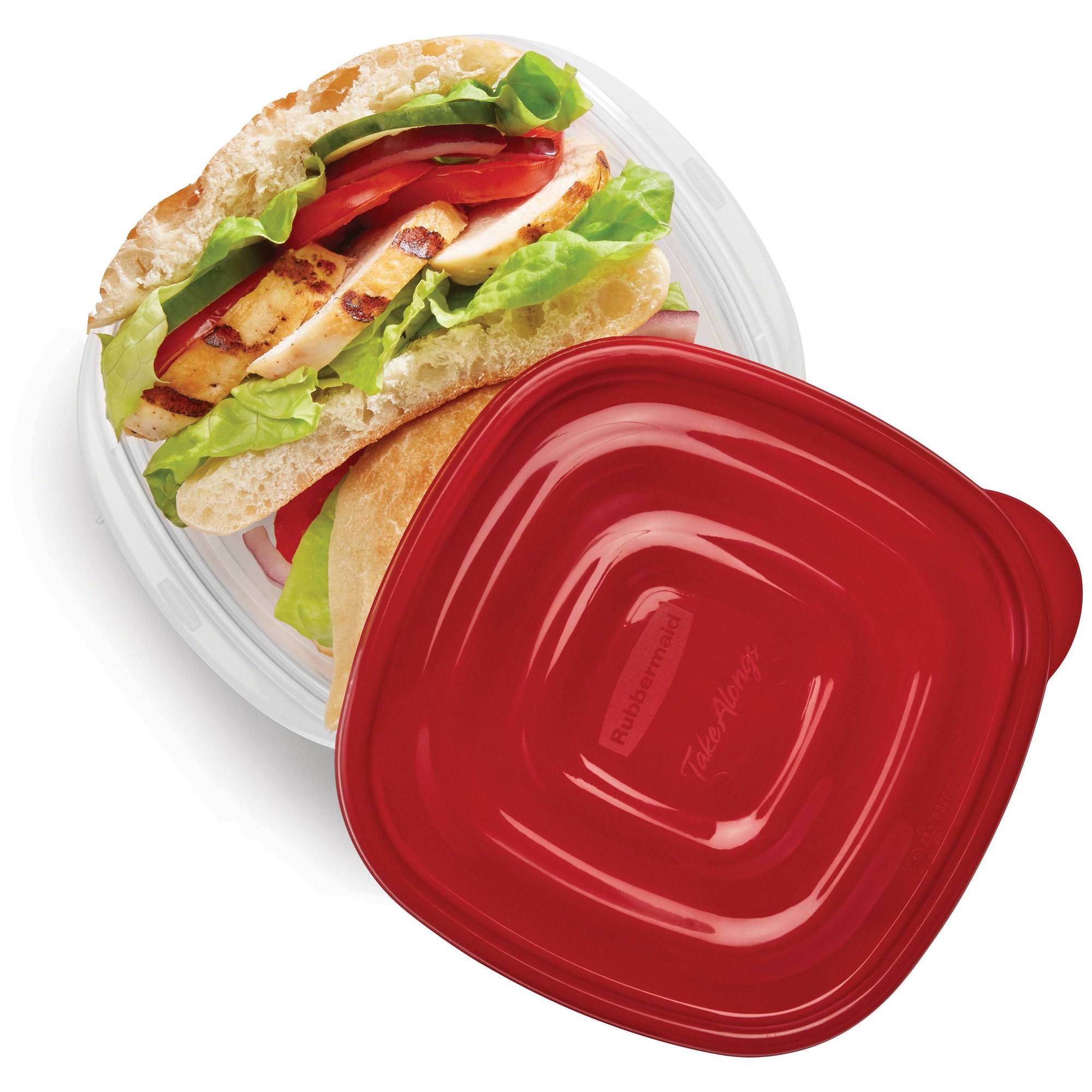 5pcs Red Lid Food Storage Cont - Meal Prep Container 评论和价格