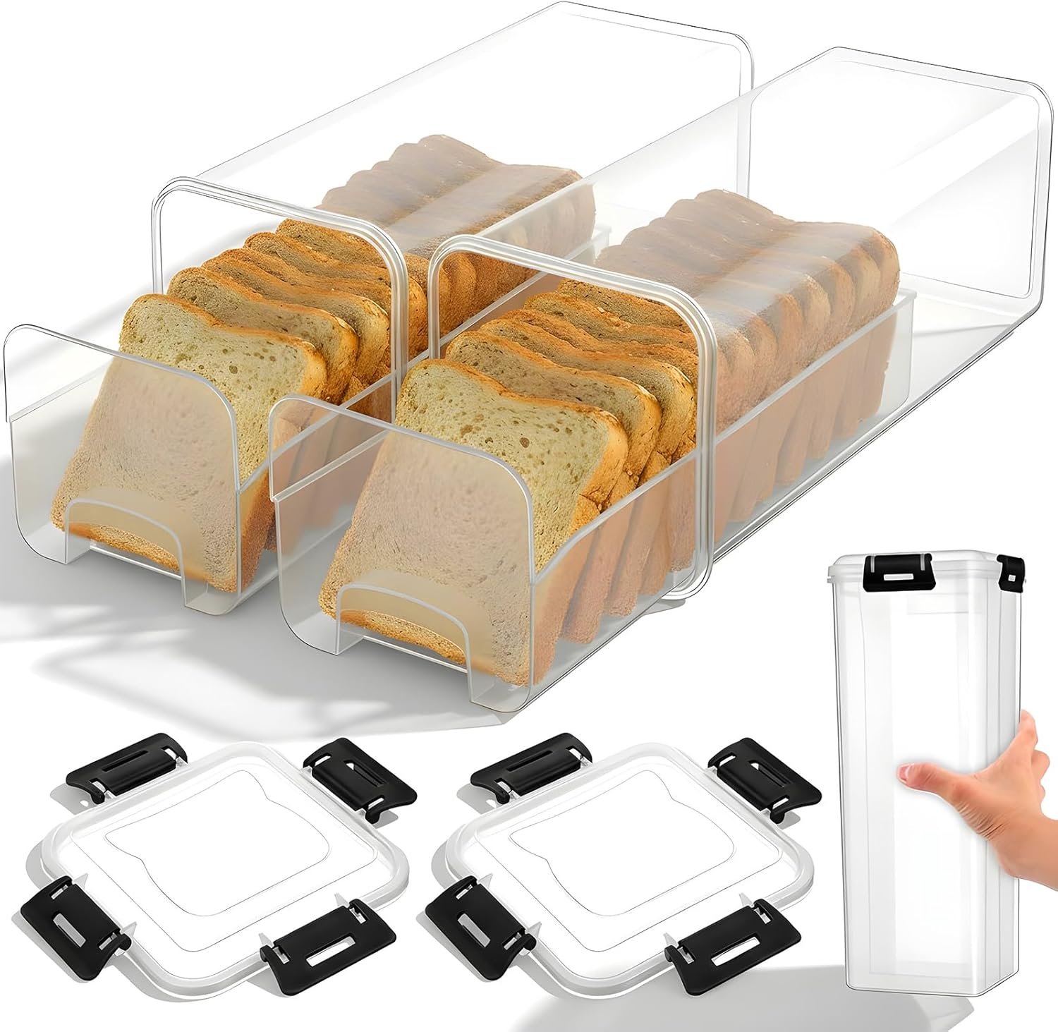 Bread Storage Container with A - Meal Prep Container 评论和价格