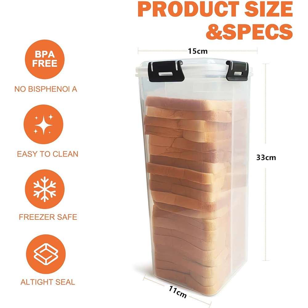 Bread Storage Container with A - Meal Prep Container 评论和价格