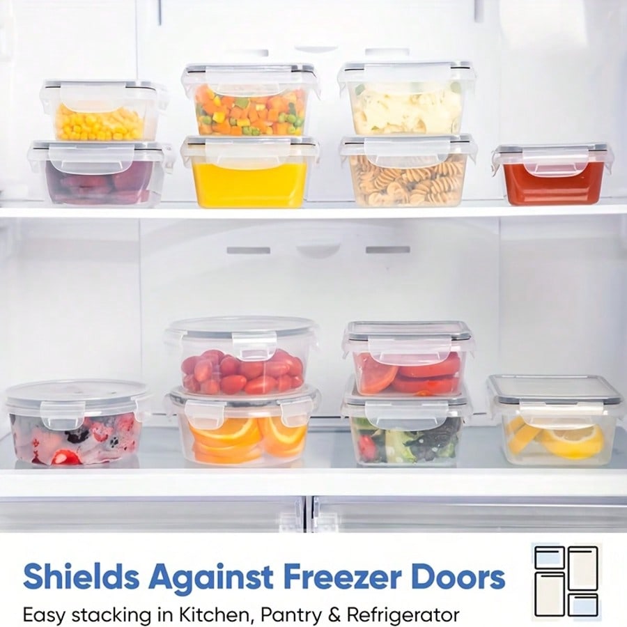 24‑Piece Meal Prep Food Contai - Meal Prep Lunch Boxes 评论和价格