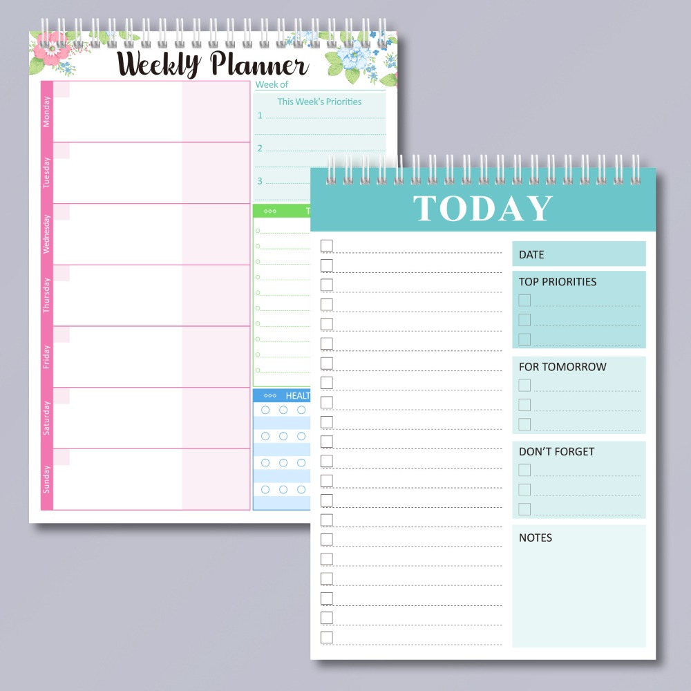 Wide To Do Planner Weekly Plan - Meal Plan Notepad 评论和价格