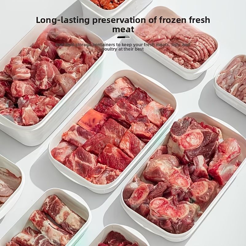 10Pcs Reusable Stackable Food  - Meal Prep Container 评论和价格