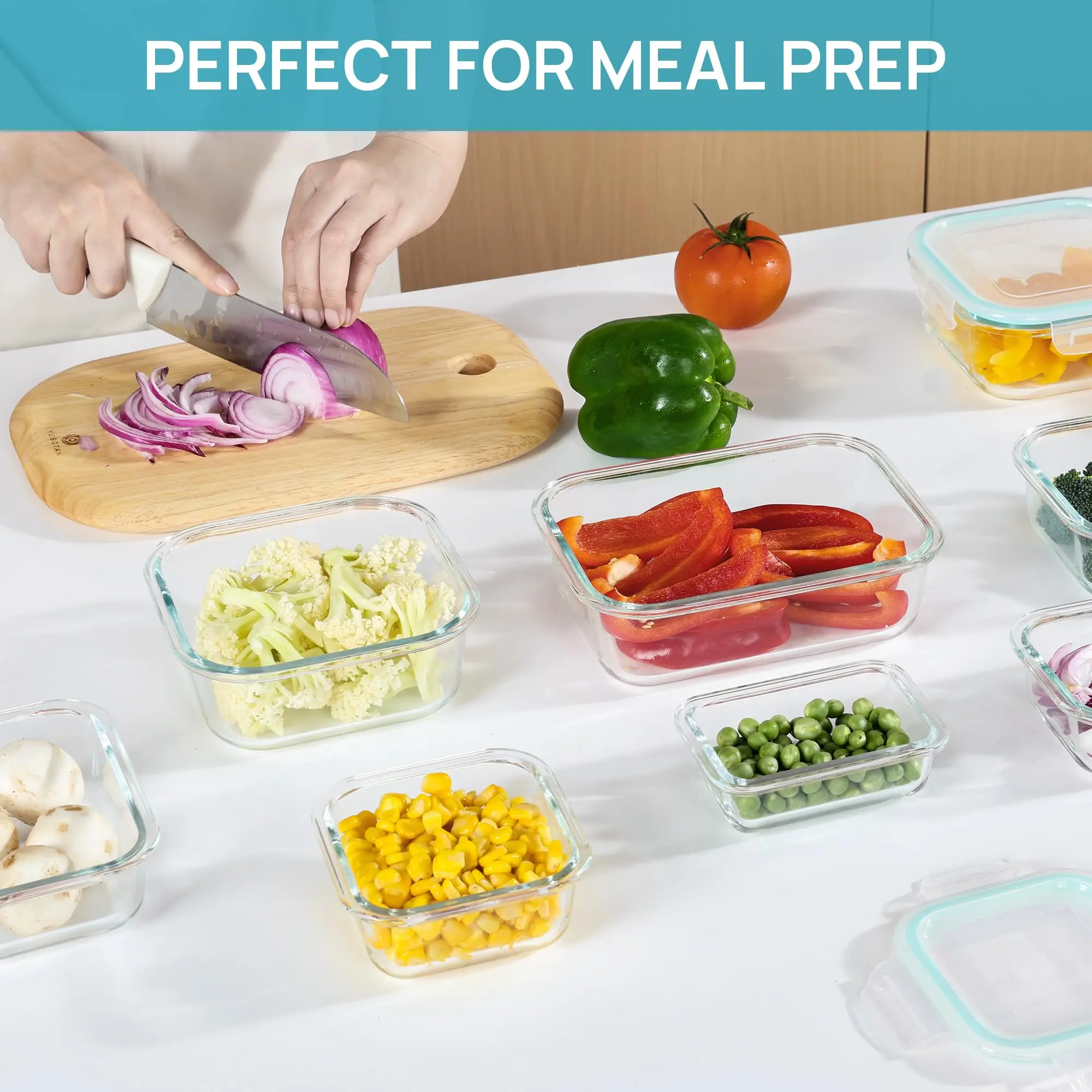 Glass Lunch Box Food Storage C - Meal Prep Lunch Boxes 评论和价格