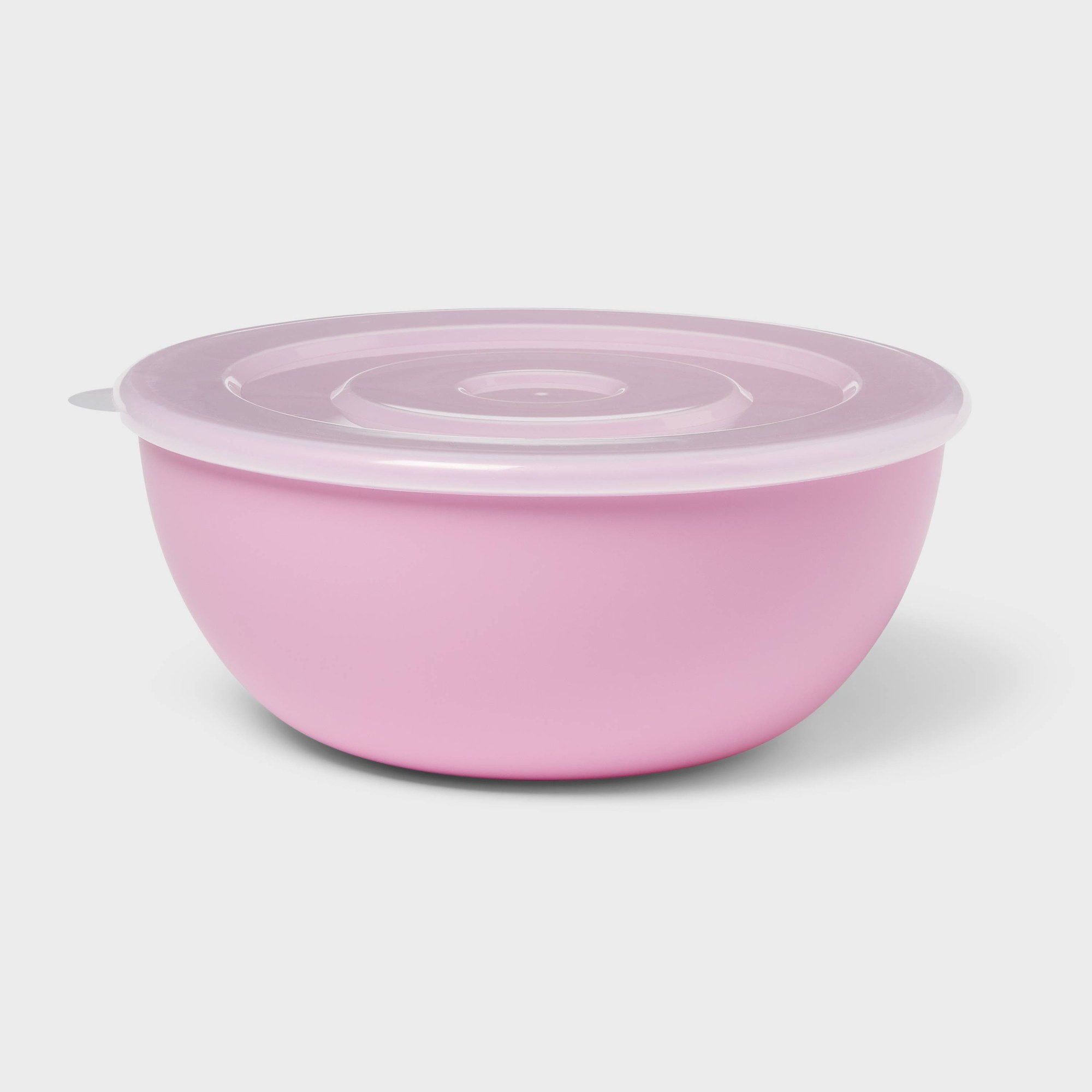 Pink Bowl With Matching Lid, D - Meal Prep Container 评论和价格