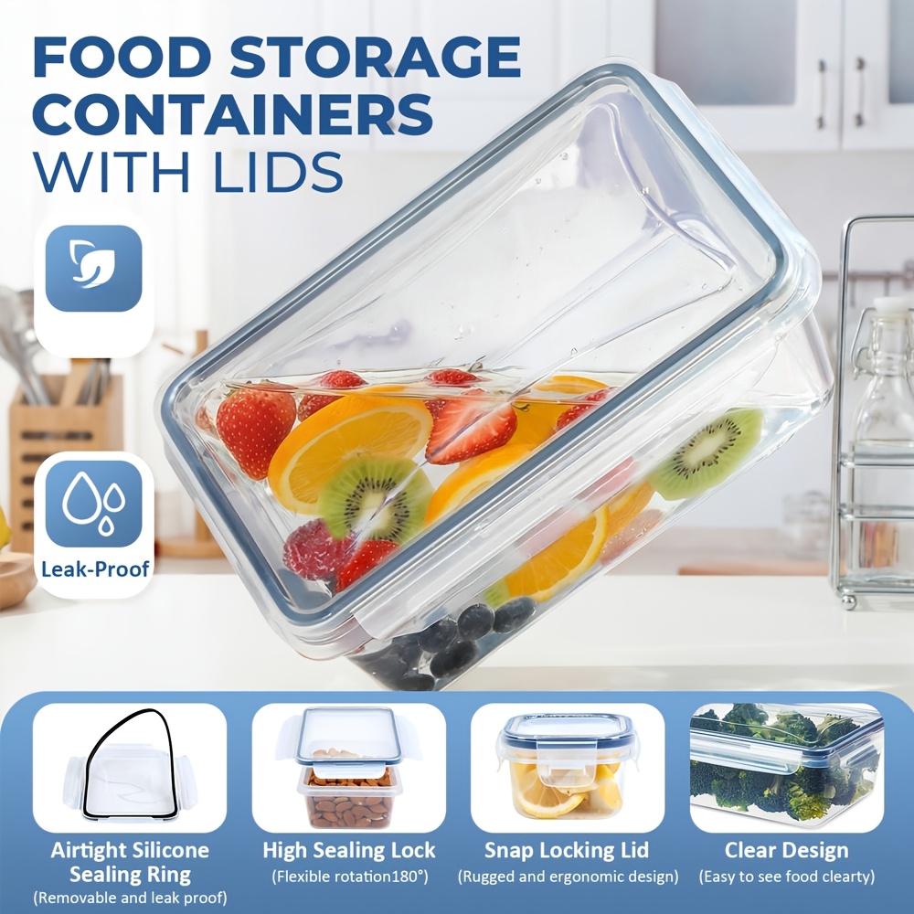 1PC Airtight Food Storage Cont - Meal Prep Lunch Boxes 评论和价格